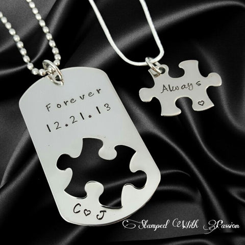 Forever and Always Necklace Set