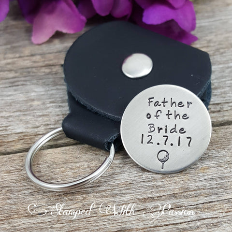 Father of the bride Golf ball marker